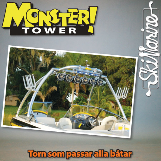 MonsterTower MT1 Wakeboard Tower MonsterTower MT1 Wakeboard Tower