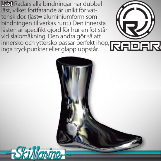 Radar Vapor boot