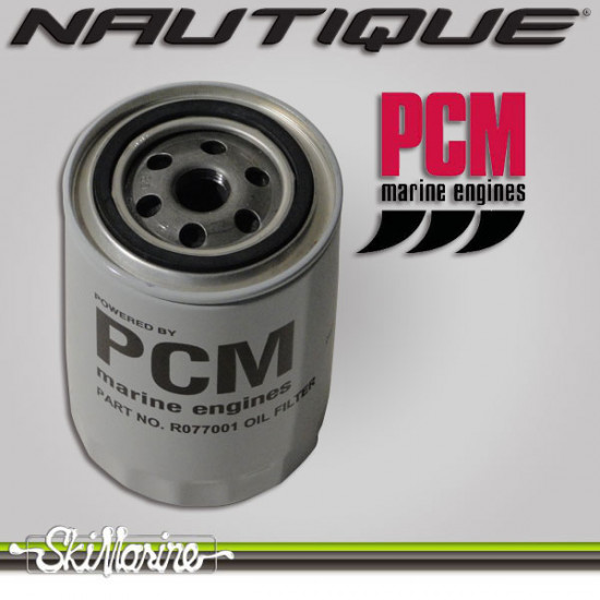 PCM Oil Filter W/Gasket (All w/Remote) R077001 PCM Oil Filter W/Gasket (All w/Remote) R077001