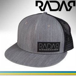 Radar Bill Black Patch Trucker hat