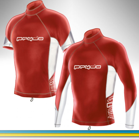 Pryde Lycra sweater red