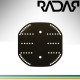 Radar trick platte rear Radar trick platte rear
