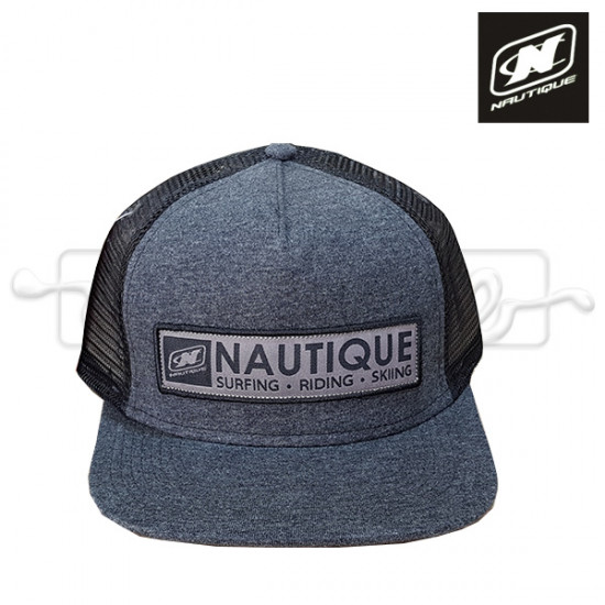 Nautique logo keps mörkgrå