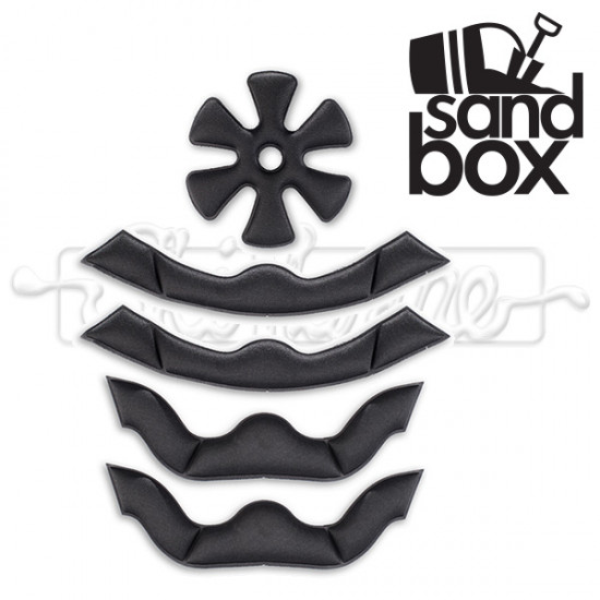 Sandbox ICON LOW RIDER hjälm Black