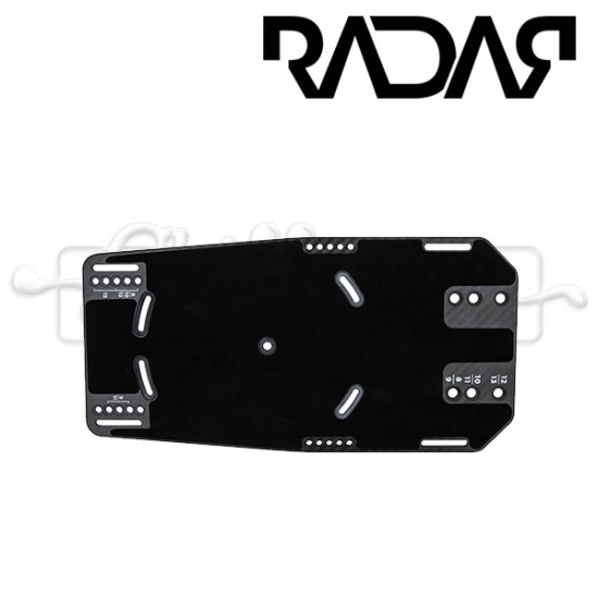 Radar Carbon G10 Bindning Plate