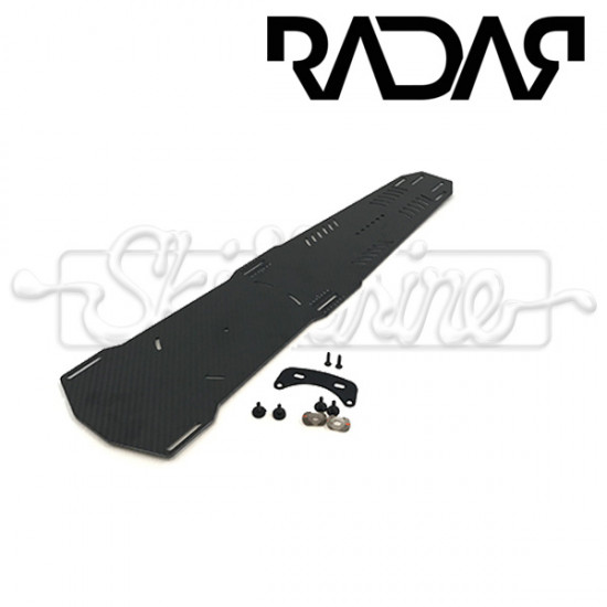 Radar Carbon G10 Bindnings platta