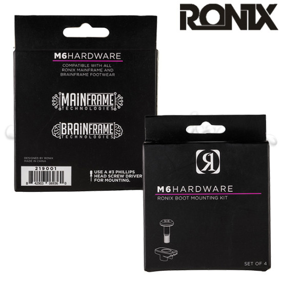 RONIX BINDNINGS SKRUVAR M6