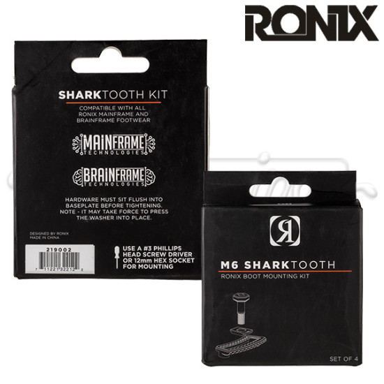 RONIX SHARKTOOTH BINDNINGS SKRUVAR M6