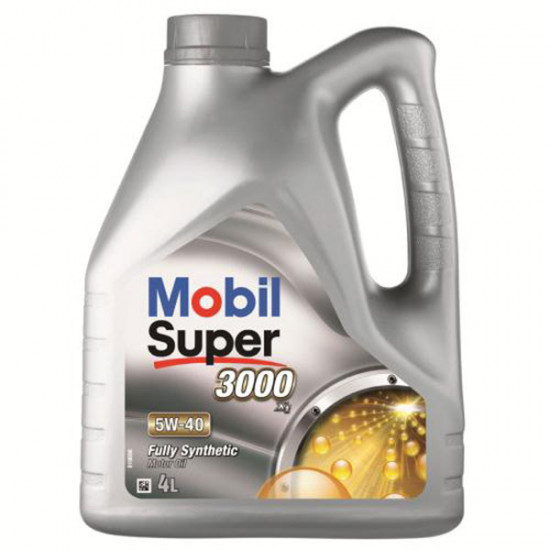 Mobil Super 3000 X1, Synthetic motor oil 5W/40, 4L Mobil Super 3000 X1, Synthetic motor oil 5W/40, 4L
